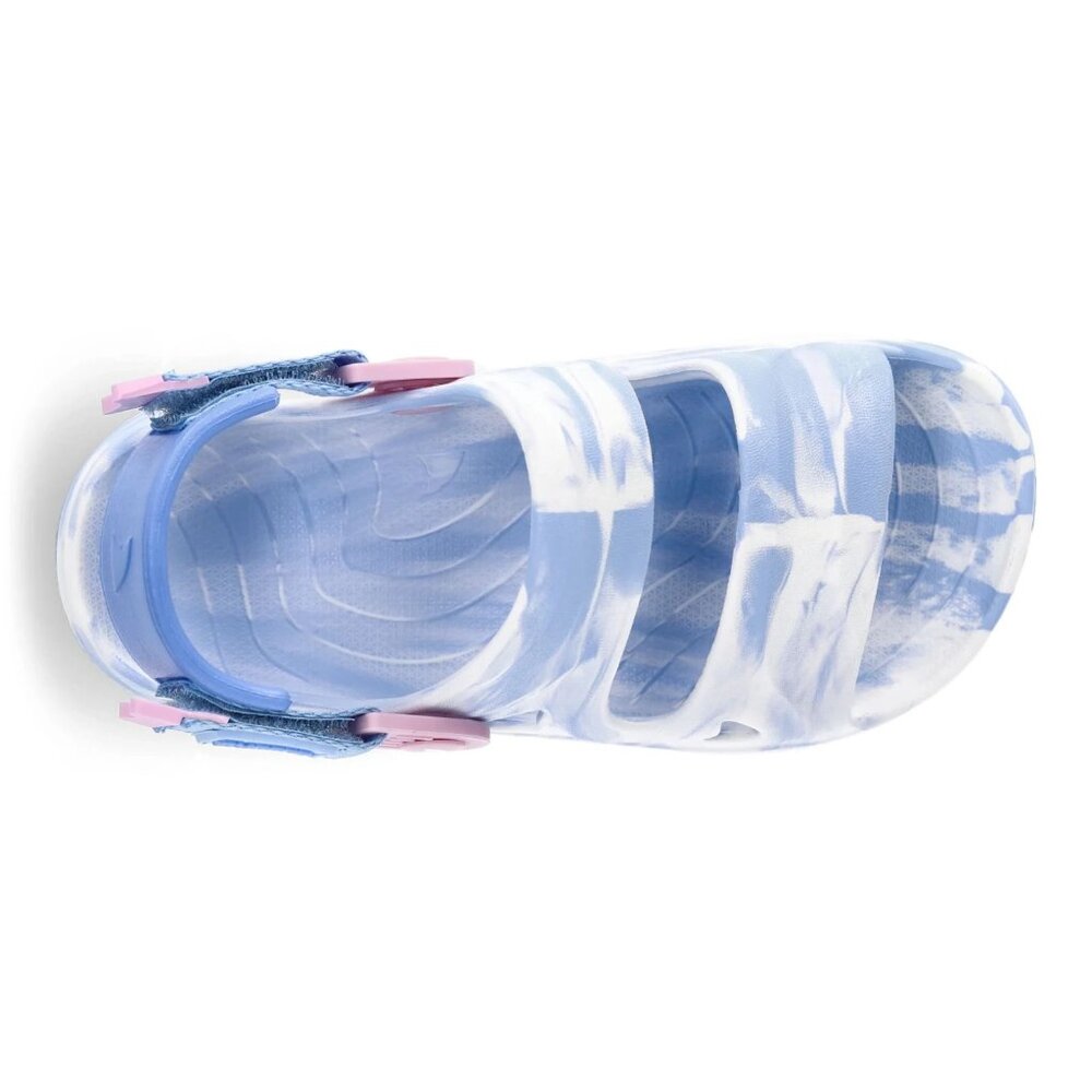 Rugged Shark Nature Sandals TODDLER GIRL SIZE 8 Baby Blue Swirl Waterproof NEW - Picture 5 of 7